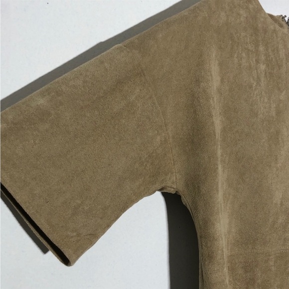 HYFVE Faux Suede Shift Mini Dress - Picture 3 of 9